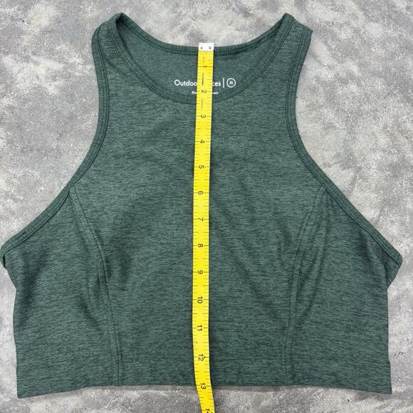Outdoor Voices Athena Green Crop Top Size Small - Picture 6 of 7